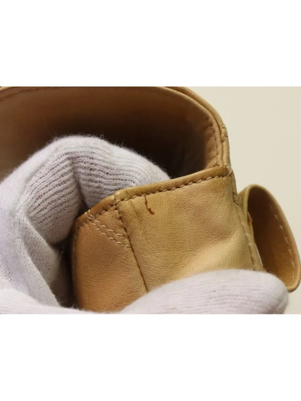 Chanel Quilted Lambskin Beige Waist Bag